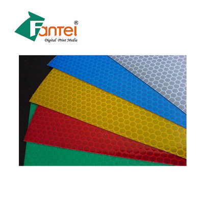 ISO Flexãoão Bandeira reFlexãoãoivo 50M, folha reFlexãoãoiva do PVC para a impressão do painel do sinal