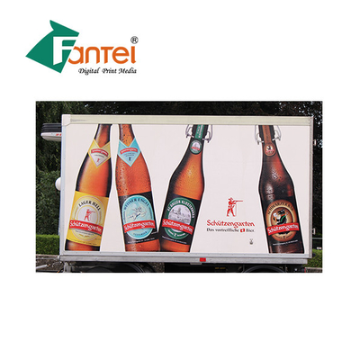 tinta 200X300D solvente exterior da bandeira 100m do PVC 440Gsm para o cartaz