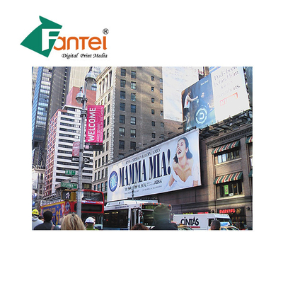 Vinil exterior personalizado Mesh Weather Resistant das bandeiras do PVC